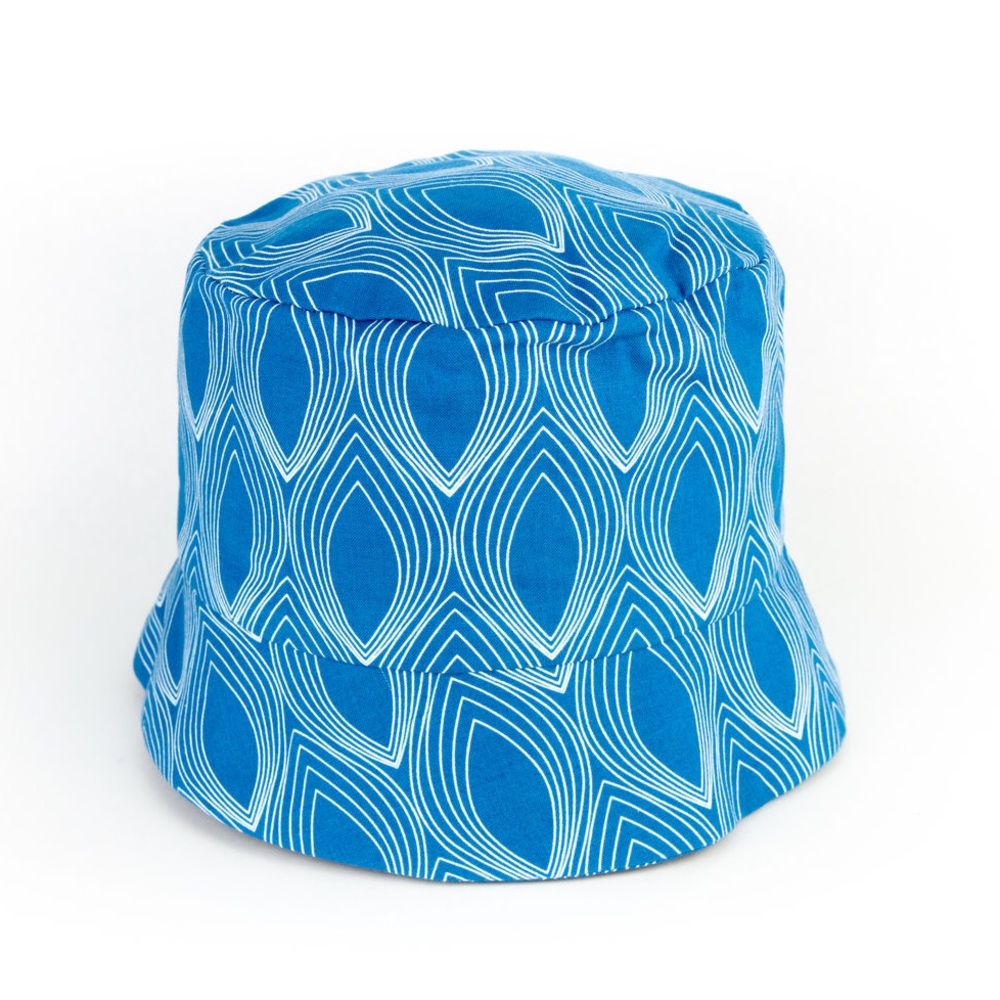 Sun Hat Women’s, Woman Bucket Hat, Blue Hat